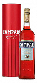 Likér Campari Bitter ltd. ART tubus ed.2022  TIN 25%0.70l