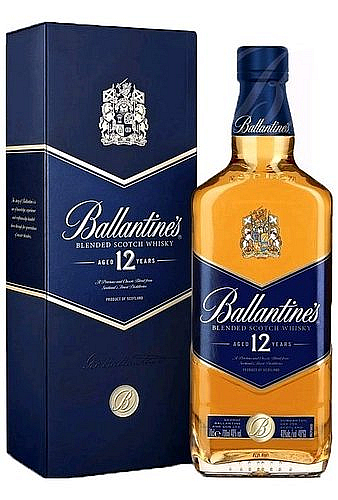 LITR Whisky Ballantines 12y v krabičce  40%1.00l