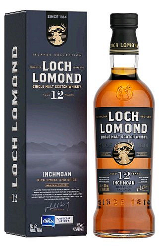 Whisky Loch Lomond 12y Inchmoan PEATED v krabičce  46%0.70l
