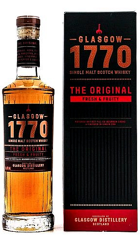 Whisky Glasgow 1770 Single malt  gB 46%0.70l