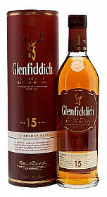 Whisky Glenfiddich 15y v tubě  40%0.70l