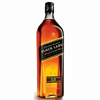 LITR Whisky J.Walker Black label holá lahev  40%1.00l