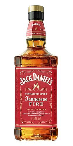 LITR Whisky Jack Daniels Fire holá lahev  35%1.00l