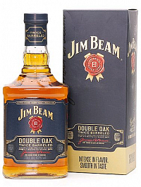 Bourbon Jim Beam Double Oak v krabičce 43%0.70l