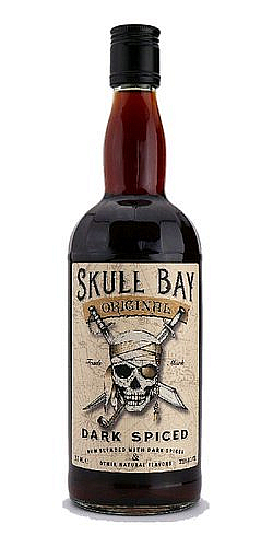 Rum Spiced Skull Bay Dark Original  37.5%0.70l