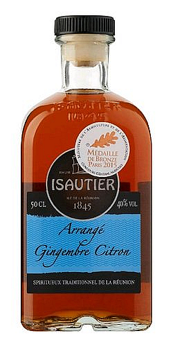 Rum Arrangé Isautier Ginger & Citron  40%0.50l