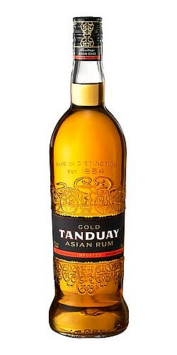 Rum Tanduay Gold 7y holá lahev  40%0.70l