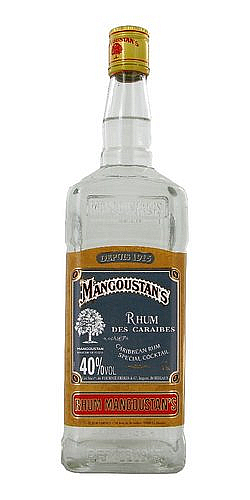 Rum Mangoustans Blanc  40%1.00l