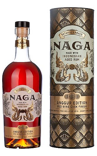 Rum Naga Anggur v tubě  40%0.70l