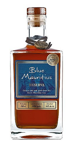 Rum Blue Mauritius RESERVA holá lahev  40%0.70l