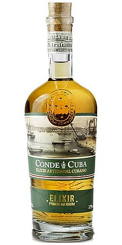Rum ELIXIR Conde de Cuba 7y  32%0.70l