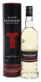 Rum Tanduay Silver 5y filtrovaný v plechu  TIN 40%0.70l