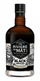 Rum Spiced Riviere du Mat Black  35%0.70l