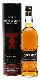 Rum Tanduay Gold 7y v plechu  40%0.70l