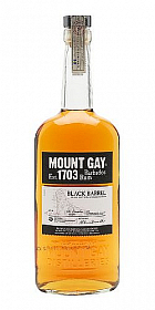 Rum Mount Gay Black barrel holá lahev  43%0.70l