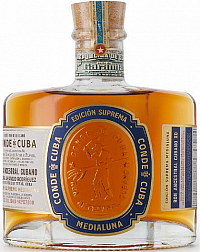 Rum Conde de Cuba MEDIALUNA holá láhev  40%0.70l