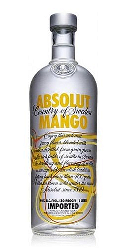 LITR Vodka Absolut Mango  40%1.00l