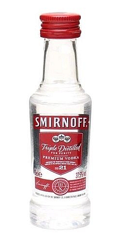 MINI Vodka Smirnoff Red PET  37.5%0.05l