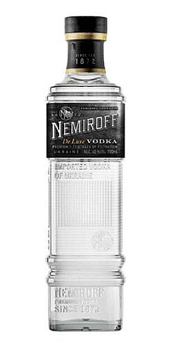 LITR Vodka Nemiroff de LUXE čirá  40%1.00l