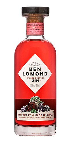 Gin Ben Lomond Raspberry & Elderflower  38%0.70l