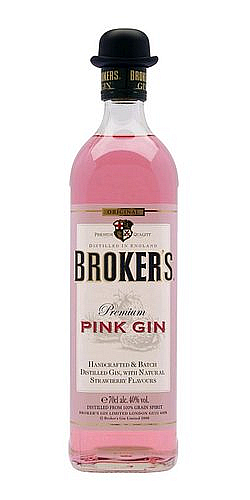 Gin Brokers Pink  40%0.70l