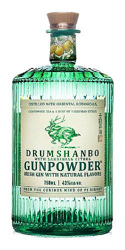 Gin Gunpowder Drumshanbo Sardinian Citrus  43%0.70l