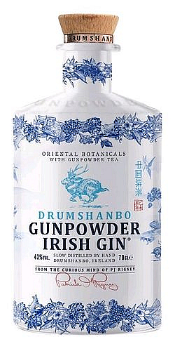 Gin Gunpowder Drumshanbo keramická lahev 43%0.70l