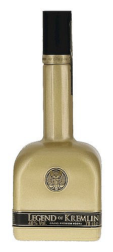 Vodka Legend of Kremlin zlatá lahev bez krabičky  40%0.70l