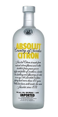 BIG Vodka Absolut Citron velká lahev  40%1.75l