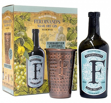 Gin Ferdinands Saar + plechacek 44%0.50l