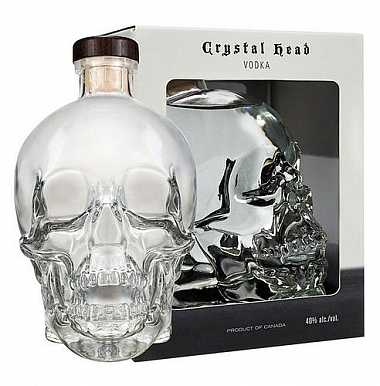 Vodka Crystal Head Original v krabičce  40%0.70l