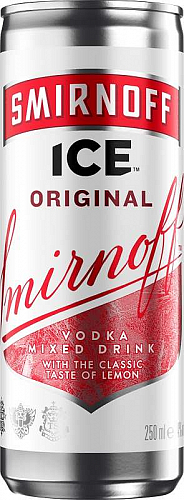 PLECH Vodka Smirnoff Ice Red   TIN 0.275l