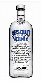 LITR Vodka Absolut Blue  40%1.00l