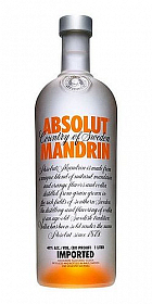 Vodka Absolut Mandrin  40%1.00l