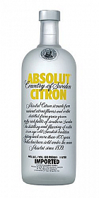 LITR Vodka Absolut Citron  40%1.00l