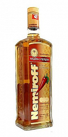 LITR Vodka Nemiroff ORIGINAL Honey Pepper  40%1.00l