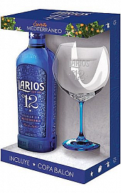 Gin Larios 12 + 1sklo  gB  40%0.70l