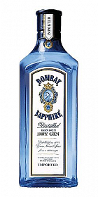 LITR Gin Bombay Saphire  40%1.00l