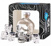 Vodka Crystal Head + 4sklo SHOT 2023  gB 40%0.70l