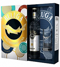 Vodka Beluga Noble + sklo  gB 40%0.70l