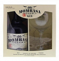 Gin Mombasa Club Original + sklo  gB 42%0.70l