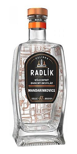 Radlík Mandarinkovice  43%0.50l