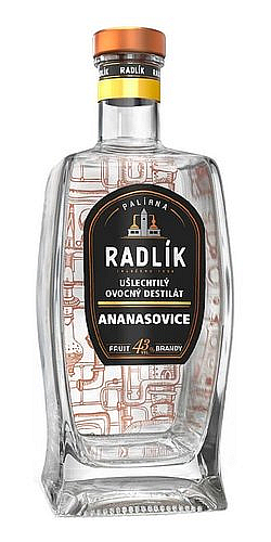 Radlík Ananasovice  43%0.50l