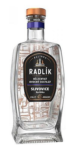 Radlík Slivovice Karlátka  45%0.50l