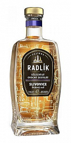 Radlík Slivovice dubový sud  43%0.50l