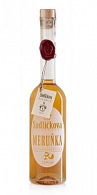 Sudlička Meruňka v dárkové lahvi     37.5%0.50l