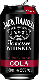 jack Danieľ s Cola 0.33l plech 5%