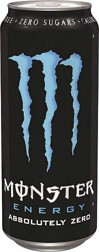 Monster Absolutely zero 0.5l plech