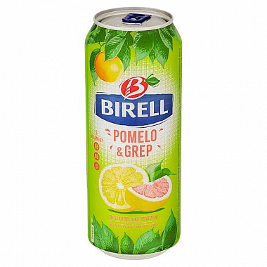 Birell 0,5l plech pomelo a grep