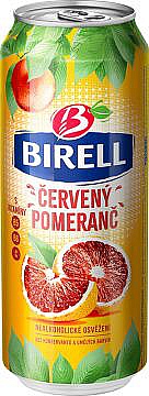 Birell 0,5l plech červený pomeranč